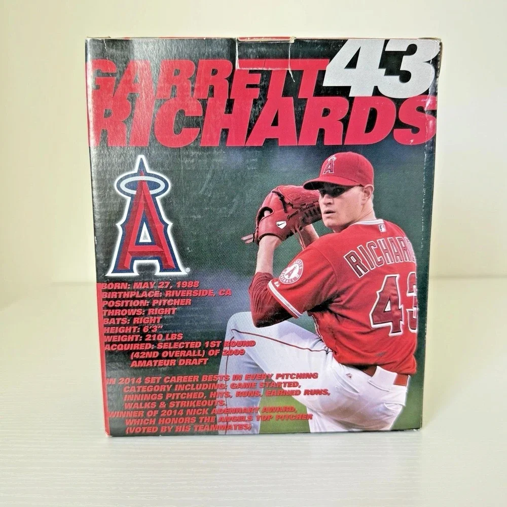 Garrett Richards #43 Los Angeles Angels of Anaheim Bobblehead MLB 2015 SGA New